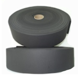 3/8in. X 2in. Closed Cell Neoprene Foam Sponge Strips -no Adhesive 50/roll- 24 rolls/bag 