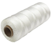 Bon 11-775 White #18 Braided Nylon Mason's Line- 250 ft/roll- 12 rolls per case 