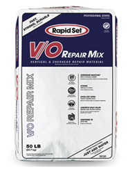 Rapid Set Vertical Overhead Repair Mortar 50 lb bag- 56 bags/pallet 