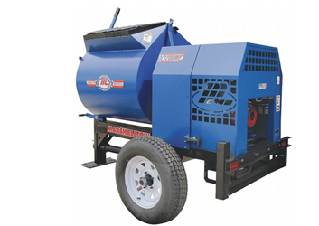 Marshalltown 1200MP8HP -Mortar Plaster Mixer, 12 cu. ft., 8 HP, Gas