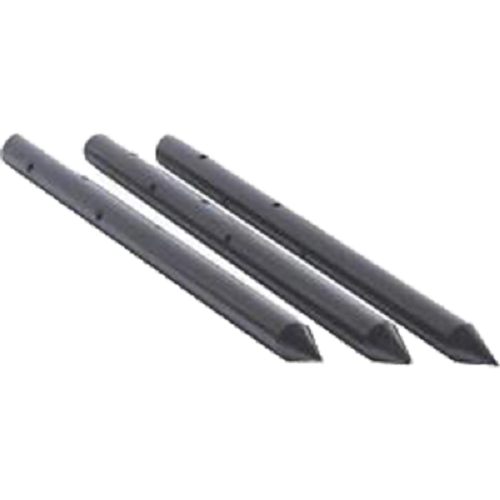 3/4in. Diameter x 36in.Long, Round Pointed Steel Concrete Forming Stakes-10 pc pack